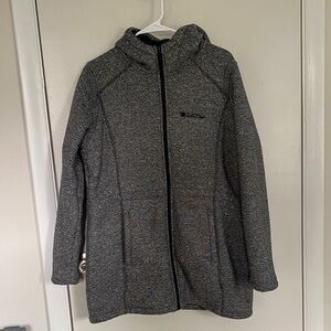 Mountain Warehouse Marled Gray Fleece Jacket Size 10